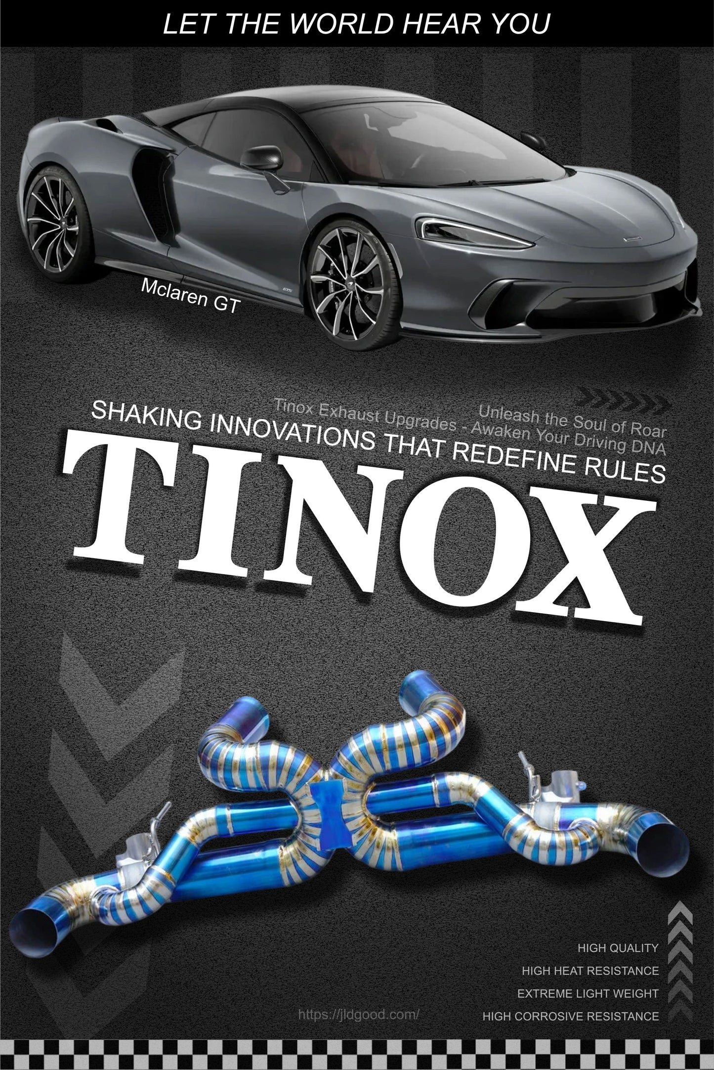 McLaren GT Azul Titanio