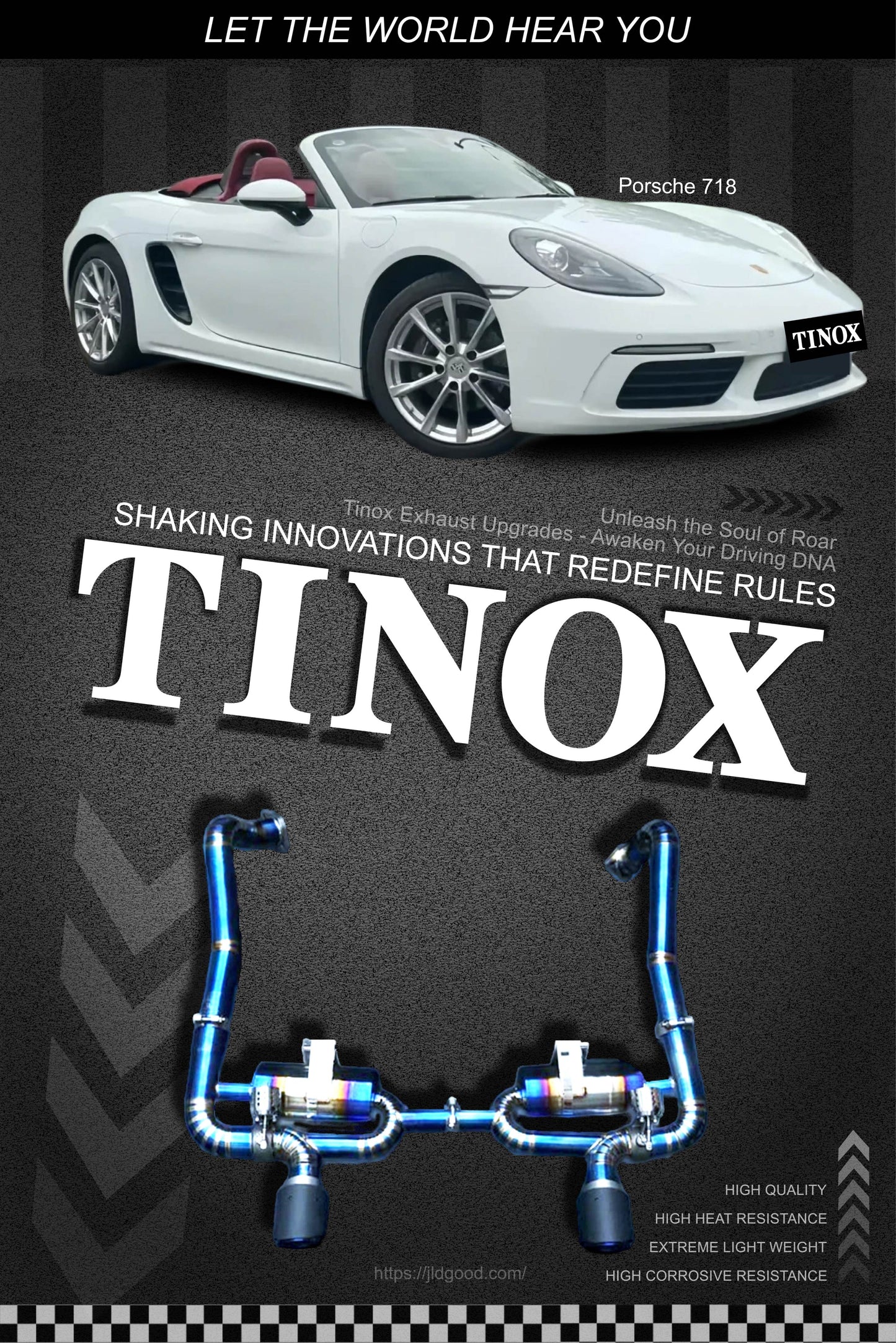 Porsche 718 Azul titanio
