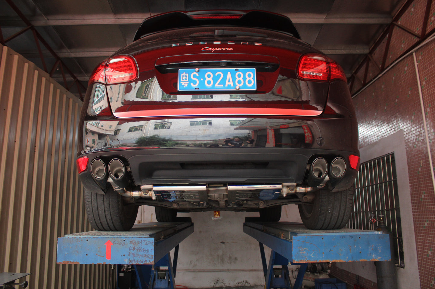 Porsche Cayenne loading diagram
