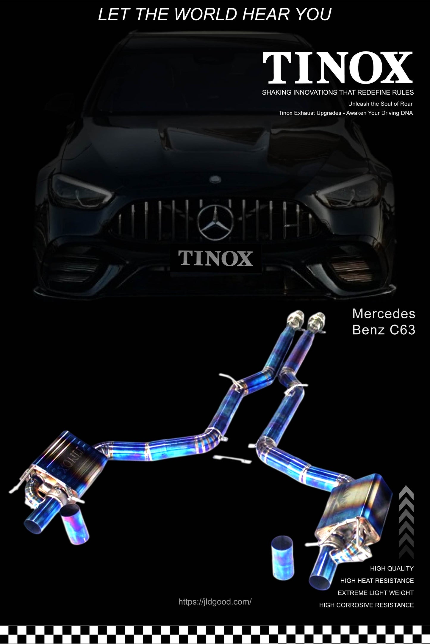 Mercedes-Benz C63 Titanium Alloy