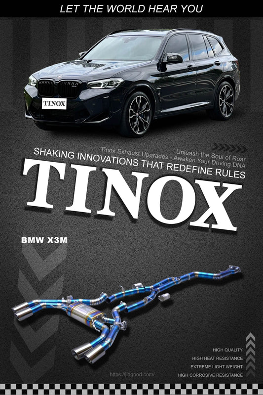 BMW X3MX4M Titanium titanium alloy blue