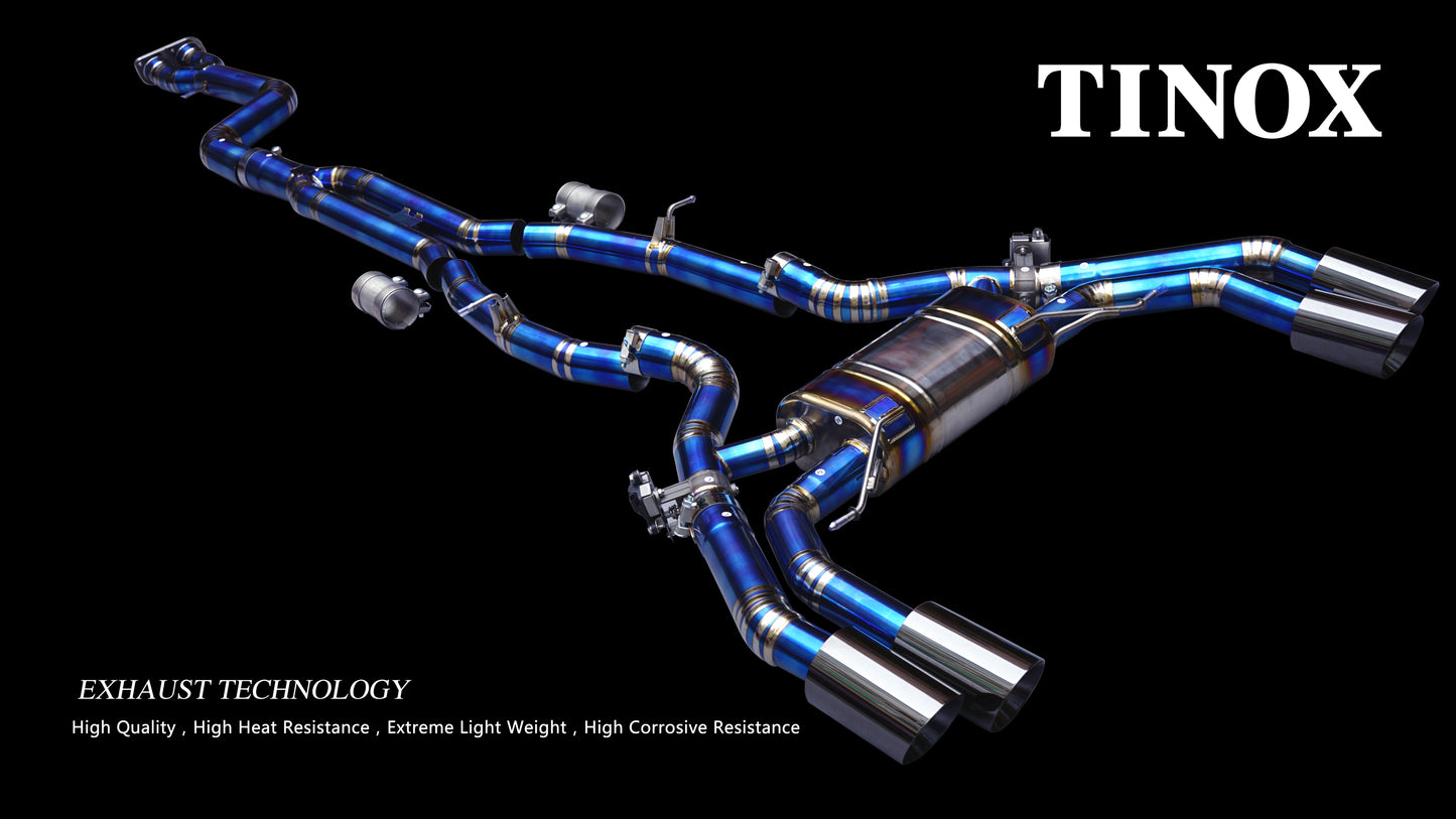 宝马 X3MX4M Titanium钛合金 烤蓝