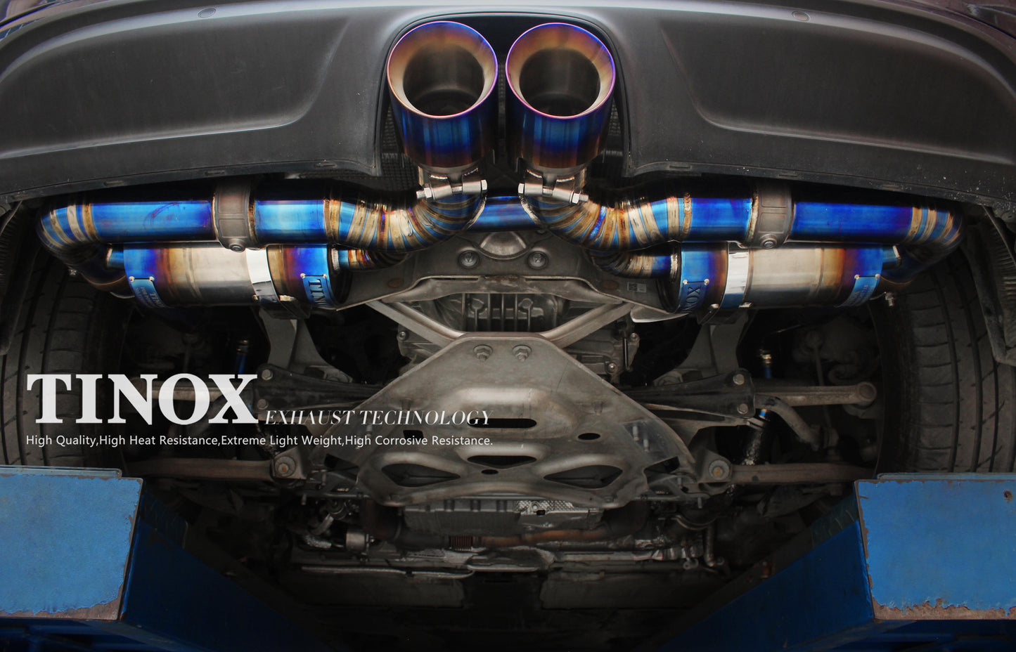 Porsche 718 Titanium Alloy Installation Diagram