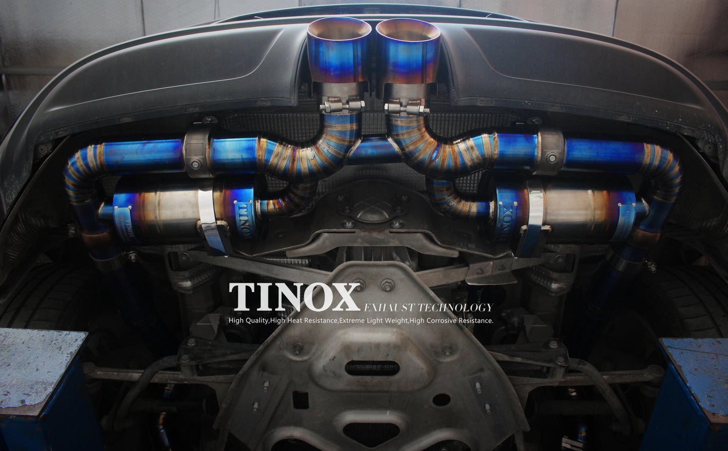 Porsche 718 Titanium Alloy Installation Diagram