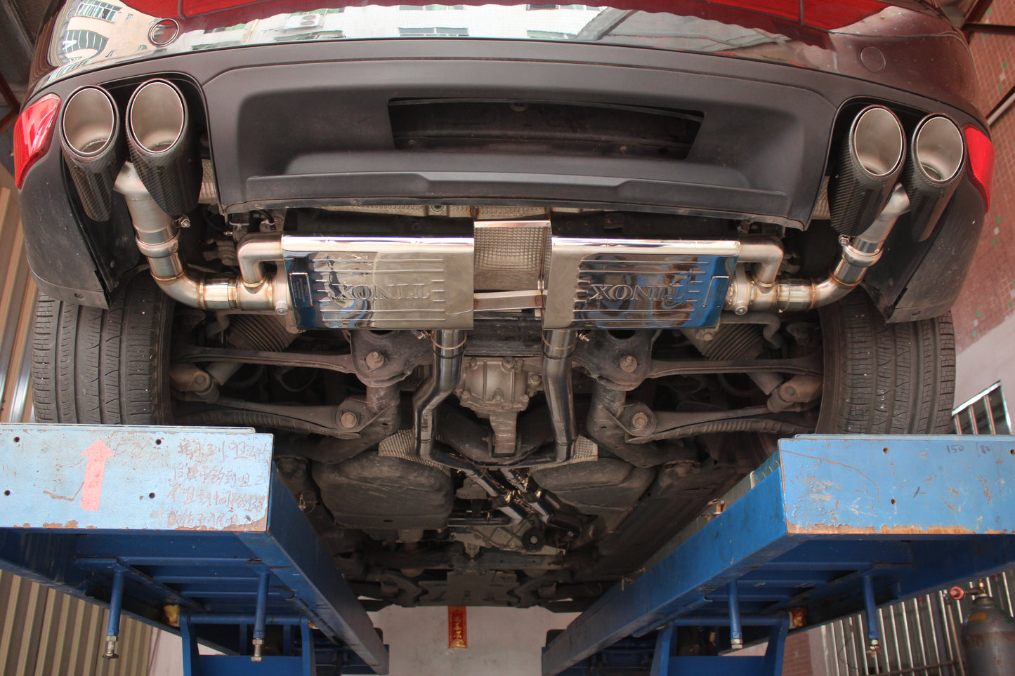 Diagrama de carga del Porsche Cayenne
