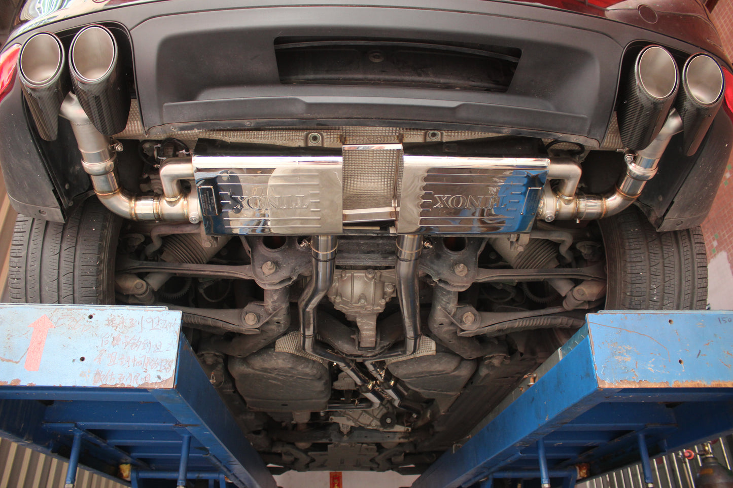 Diagrama de carga del Porsche Cayenne