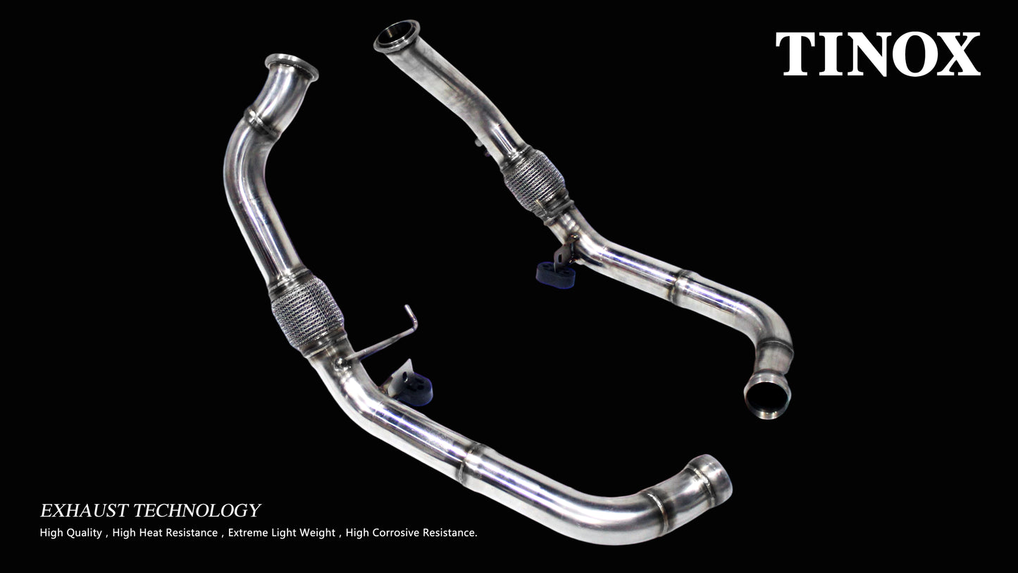 Sección frontal del Porsche 971