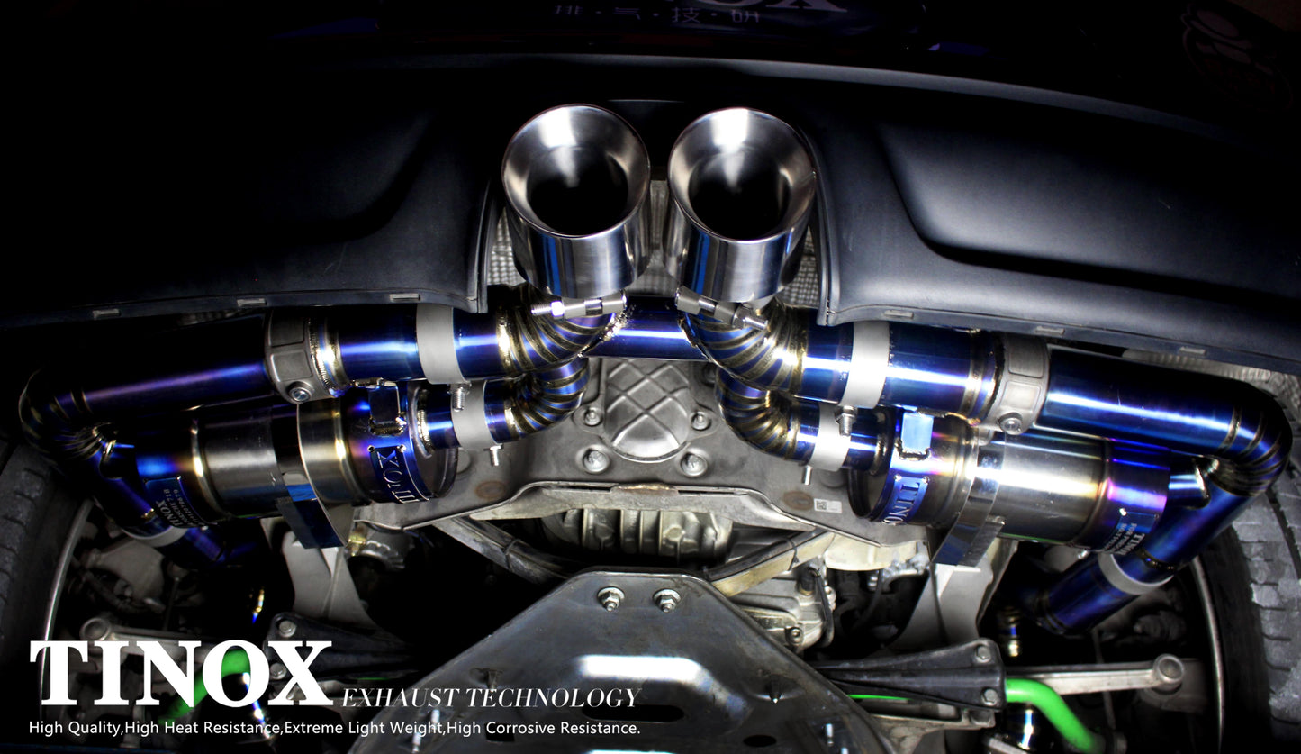 Porsche 718 Titanium Alloy Installation Diagram