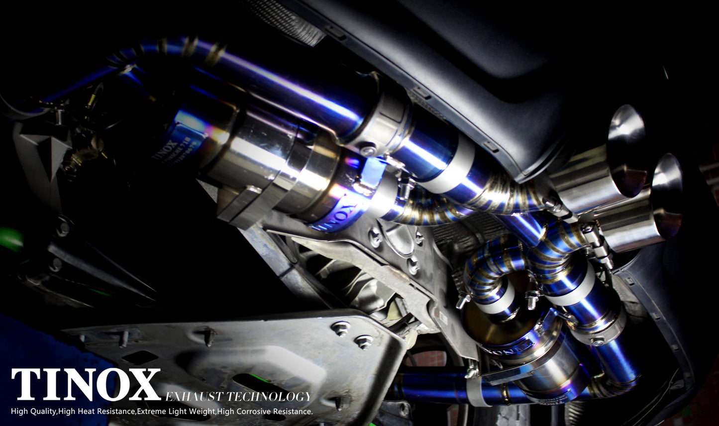 Porsche 718 Titanium Alloy Installation Diagram