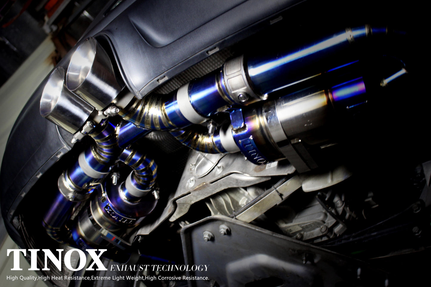 Porsche 718 Titanium Alloy Installation Diagram