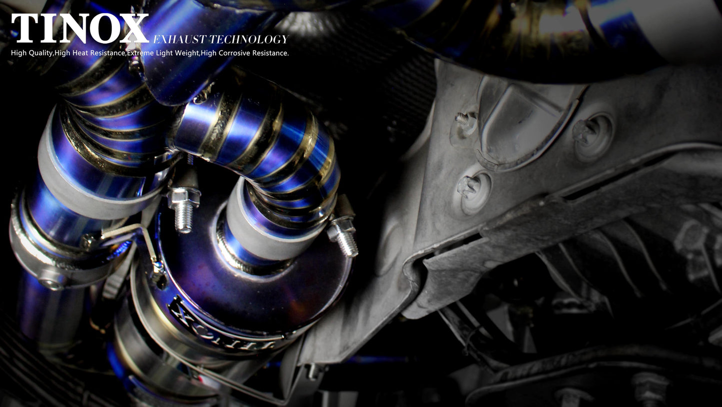 Porsche 718 Titanium Alloy Installation Diagram